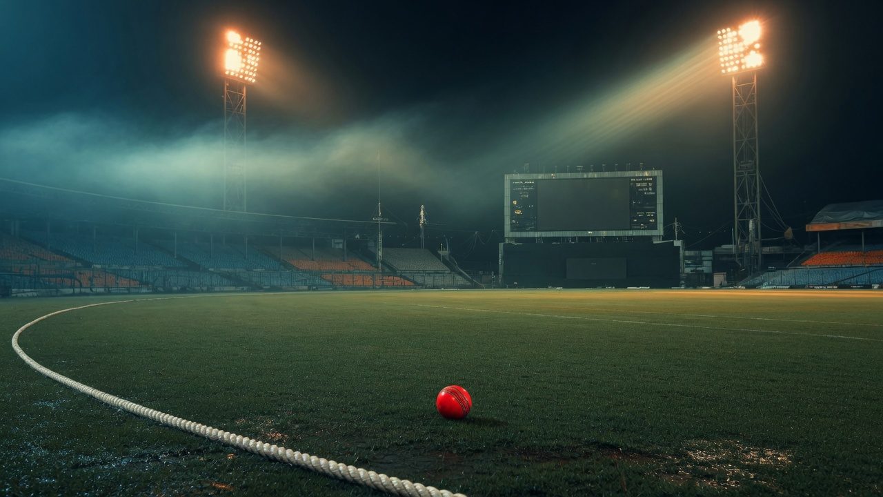 Night cricket under floodlights, the hour most XIs are locked